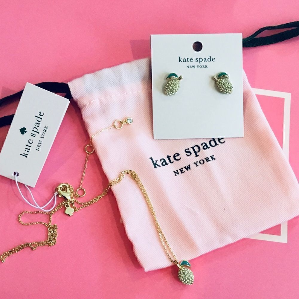 KATE SPADE PERFECT PICNIC EARRINGS / NECKLACE SET